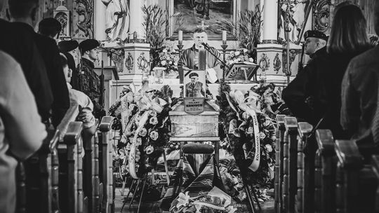 Powiat włodawski pożegnał Hilarego Koniucha, bohatera walk o wolną Polskę [ZDJĘCIA]