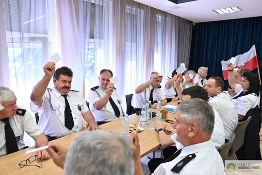 Pow. krasnostawski. Nowe władze strażaków ochotników w Siennicy Różanej [GALERIA ZDJĘĆ] 