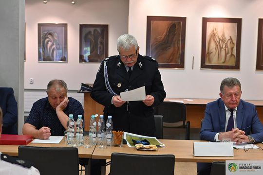 Pow. krasnostawski. Nowe władze strażaków ochotników w Siennicy Różanej [GALERIA ZDJĘĆ] 
