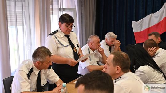 Pow. krasnostawski. Nowe władze strażaków ochotników w Siennicy Różanej [GALERIA ZDJĘĆ] 
