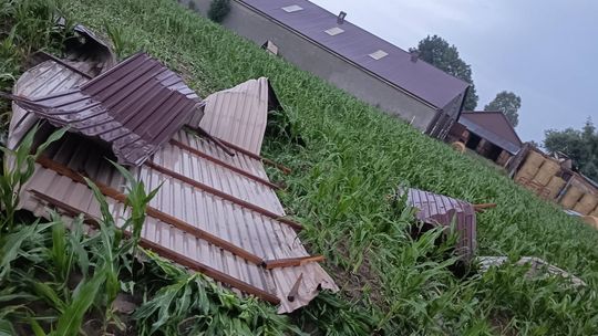 Burza ominęła Chełm i Krasnystaw, ale uderzyła w powiat włodawski [ZDJĘCIA]