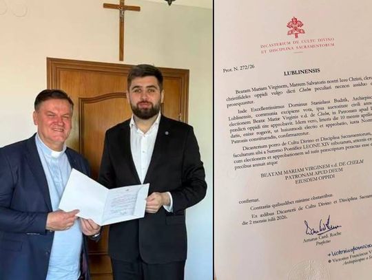 Matka Boża Chełmska oficjalnie patronką miasta. Dekret z Watykanu przekazany prezydentowi Banaszkowi [ZDJĘCIA]