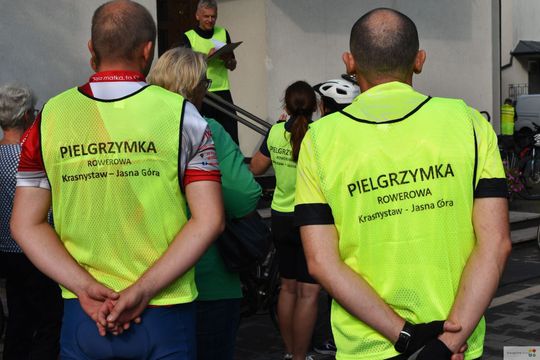 23. Krasnostawska Pielgrzymka Rowerowa ruszyła na Jasną Górę [GALERIA ZDJĘĆ] 
