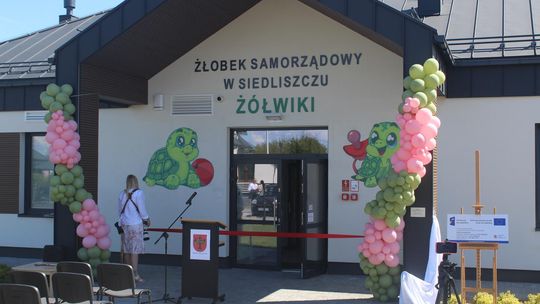 Otwarcie żłobka samorządowego "Żółwiki" w gminie Siedliszcze [GALERIA ZDJĘĆ]