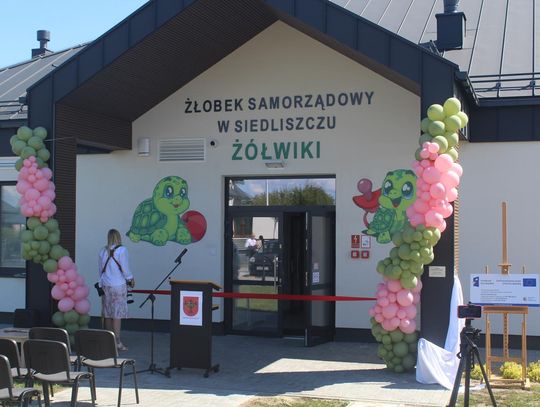 Otwarcie żłobka samorządowego "Żółwiki" w gminie Siedliszcze [GALERIA ZDJĘĆ]