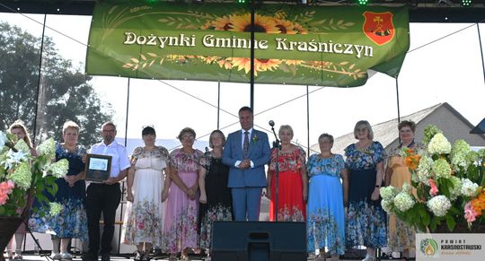 Dożynki Gminne w Kraśniczynie. Podziękowali za tegoroczne plony [GALERIA ZDJĘĆ] 