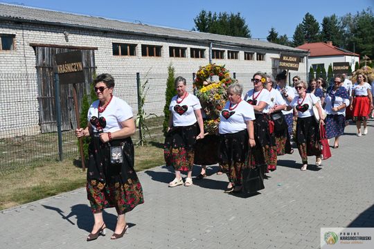 Dożynki Gminne w Kraśniczynie. Podziękowali za tegoroczne plony [GALERIA ZDJĘĆ] 