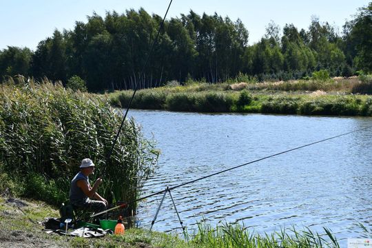 Krasnsytaw. Chmielakowe Zawody Wędkarskie nad Lubańką. 42 zawodników stanęło do rywalizacji [GALERIA ZDJĘĆ] 