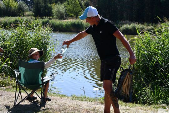 Krasnsytaw. Chmielakowe Zawody Wędkarskie nad Lubańką. 42 zawodników stanęło do rywalizacji [GALERIA ZDJĘĆ] 