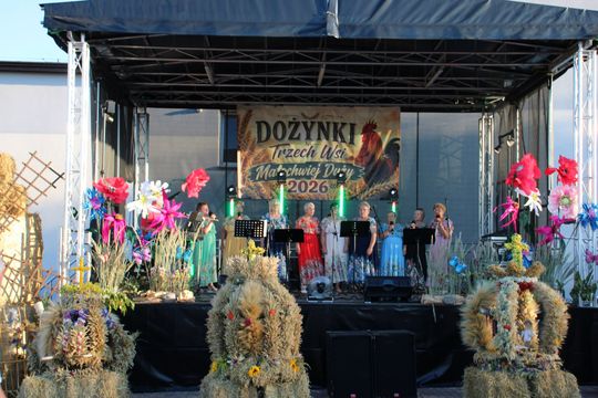 Gm. Krasnystaw. Dożynki Trzech Wsi – wspólne święto mieszkańców [GALERIA ZDJĘĆ] 