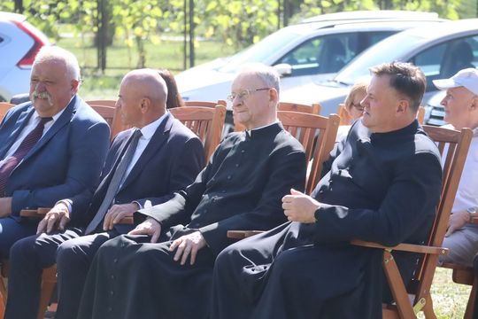 Gm. Chełm. Inauguracja budowy Centrum Wsparcia Hospicyjno-Opiekuńczego w Nowinach [GALERIA ZDJĘĆ] 