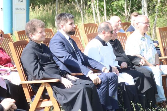 Gm. Chełm. Inauguracja budowy Centrum Wsparcia Hospicyjno-Opiekuńczego w Nowinach [GALERIA ZDJĘĆ] 