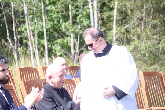 Gm. Chełm. Inauguracja budowy Centrum Wsparcia Hospicyjno-Opiekuńczego w Nowinach [GALERIA ZDJĘĆ] 