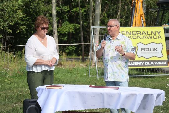 Gm. Chełm. Inauguracja budowy Centrum Wsparcia Hospicyjno-Opiekuńczego w Nowinach [GALERIA ZDJĘĆ] 