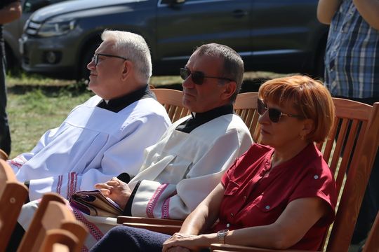 Gm. Chełm. Inauguracja budowy Centrum Wsparcia Hospicyjno-Opiekuńczego w Nowinach [GALERIA ZDJĘĆ] 