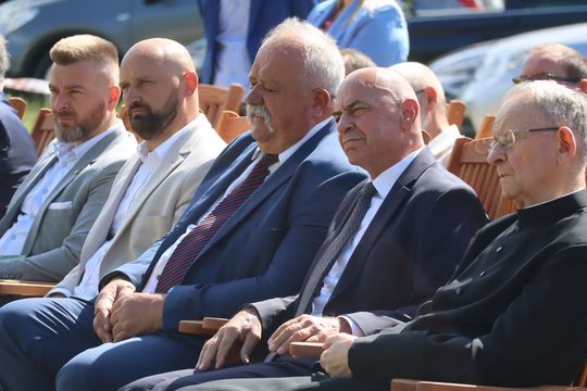 Gm. Chełm. Inauguracja budowy Centrum Wsparcia Hospicyjno-Opiekuńczego w Nowinach [GALERIA ZDJĘĆ] 