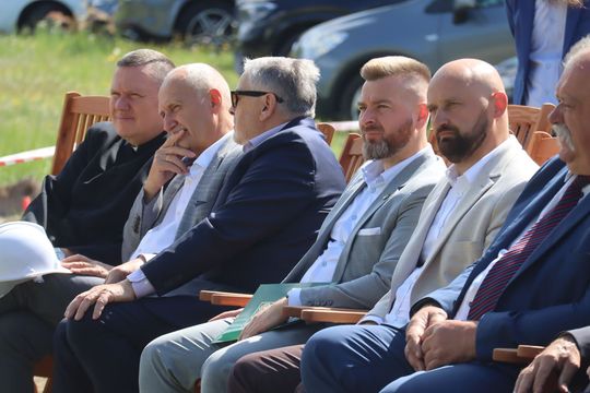 Gm. Chełm. Inauguracja budowy Centrum Wsparcia Hospicyjno-Opiekuńczego w Nowinach [GALERIA ZDJĘĆ] 