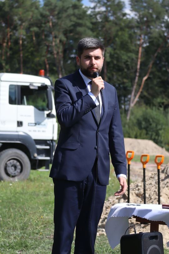 Gm. Chełm. Inauguracja budowy Centrum Wsparcia Hospicyjno-Opiekuńczego w Nowinach [GALERIA ZDJĘĆ] 