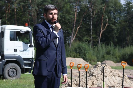 Gm. Chełm. Inauguracja budowy Centrum Wsparcia Hospicyjno-Opiekuńczego w Nowinach [GALERIA ZDJĘĆ] 