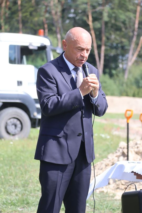 Gm. Chełm. Inauguracja budowy Centrum Wsparcia Hospicyjno-Opiekuńczego w Nowinach [GALERIA ZDJĘĆ] 