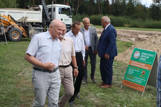 Gm. Chełm. Inauguracja budowy Centrum Wsparcia Hospicyjno-Opiekuńczego w Nowinach [GALERIA ZDJĘĆ] 
