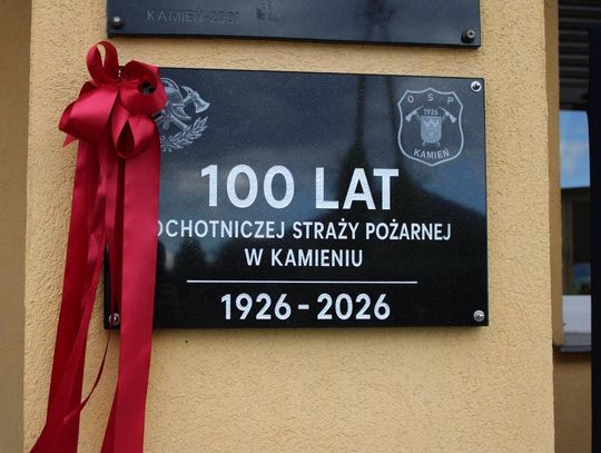Uroczystości z okazji 100. rocznicy utworzenia Ochotniczej Straży Pożarnej w Kamieniu [GALERIA ZDJĘĆ]