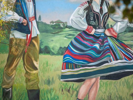 „Polesia Czar” – nowy mural we Włodawie