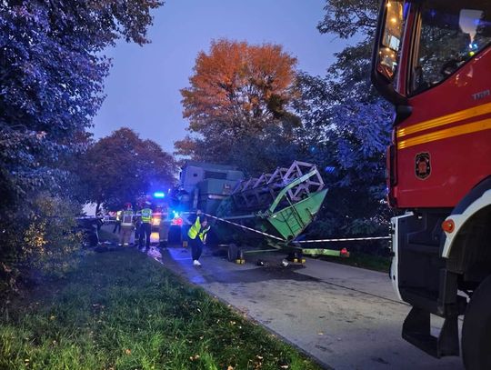Śmiertelny wypadek w Siedliszczu, zginął 29-letni kierowca Renault [ZDJĘCIA]