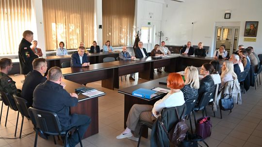 Powiat włodawski przygotowuje szkoły i instytucje na sytuacje kryzysowe [ZDJĘCIA]
