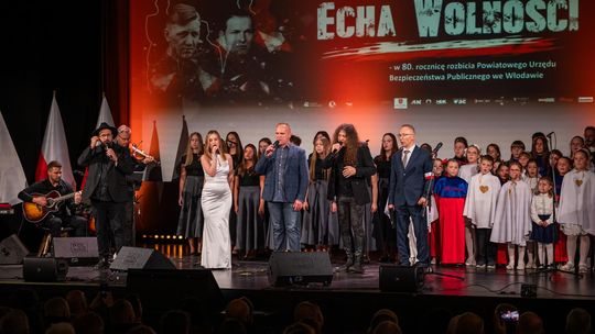 Koncert „Echa Wolności”. Włodawa oddała hołd żołnierzom podziemia. 80. rocznica rozbicia urzędu bezpieczeństwa [ZDJĘCIA]