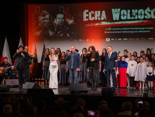 Koncert „Echa Wolności”. Włodawa oddała hołd żołnierzom podziemia. 80. rocznica rozbicia urzędu bezpieczeństwa [ZDJĘCIA]