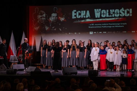 Koncert „Echa Wolności”. Włodawa oddała hołd żołnierzom podziemia. 80. rocznica rozbicia urzędu bezpieczeństwa [ZDJĘCIA]