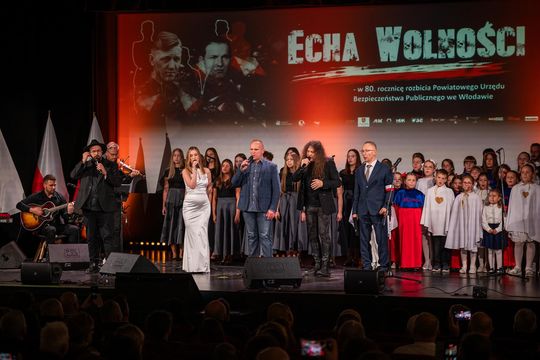 Koncert „Echa Wolności”. Włodawa oddała hołd żołnierzom podziemia. 80. rocznica rozbicia urzędu bezpieczeństwa [ZDJĘCIA]