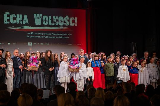 Koncert „Echa Wolności”. Włodawa oddała hołd żołnierzom podziemia. 80. rocznica rozbicia urzędu bezpieczeństwa [ZDJĘCIA]